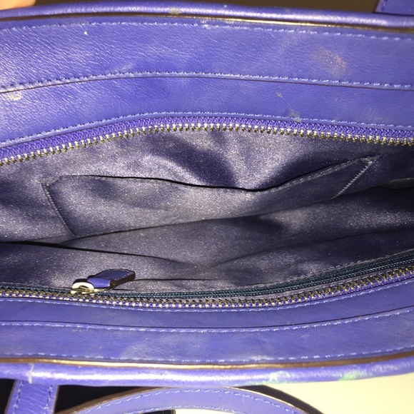 Blue Coach Purse - Picture 6 of 6