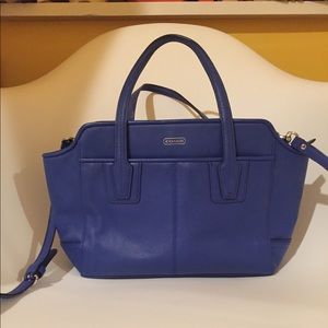 Blue Coach Purse