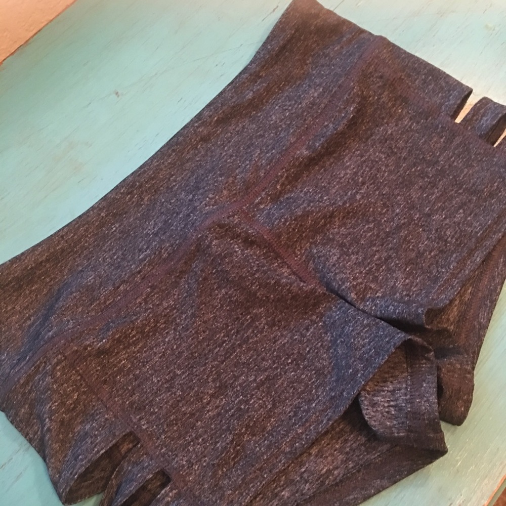 Cutout workout shorts