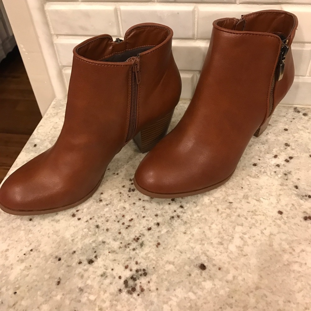 Brown Booties - Picture 2 of 4
