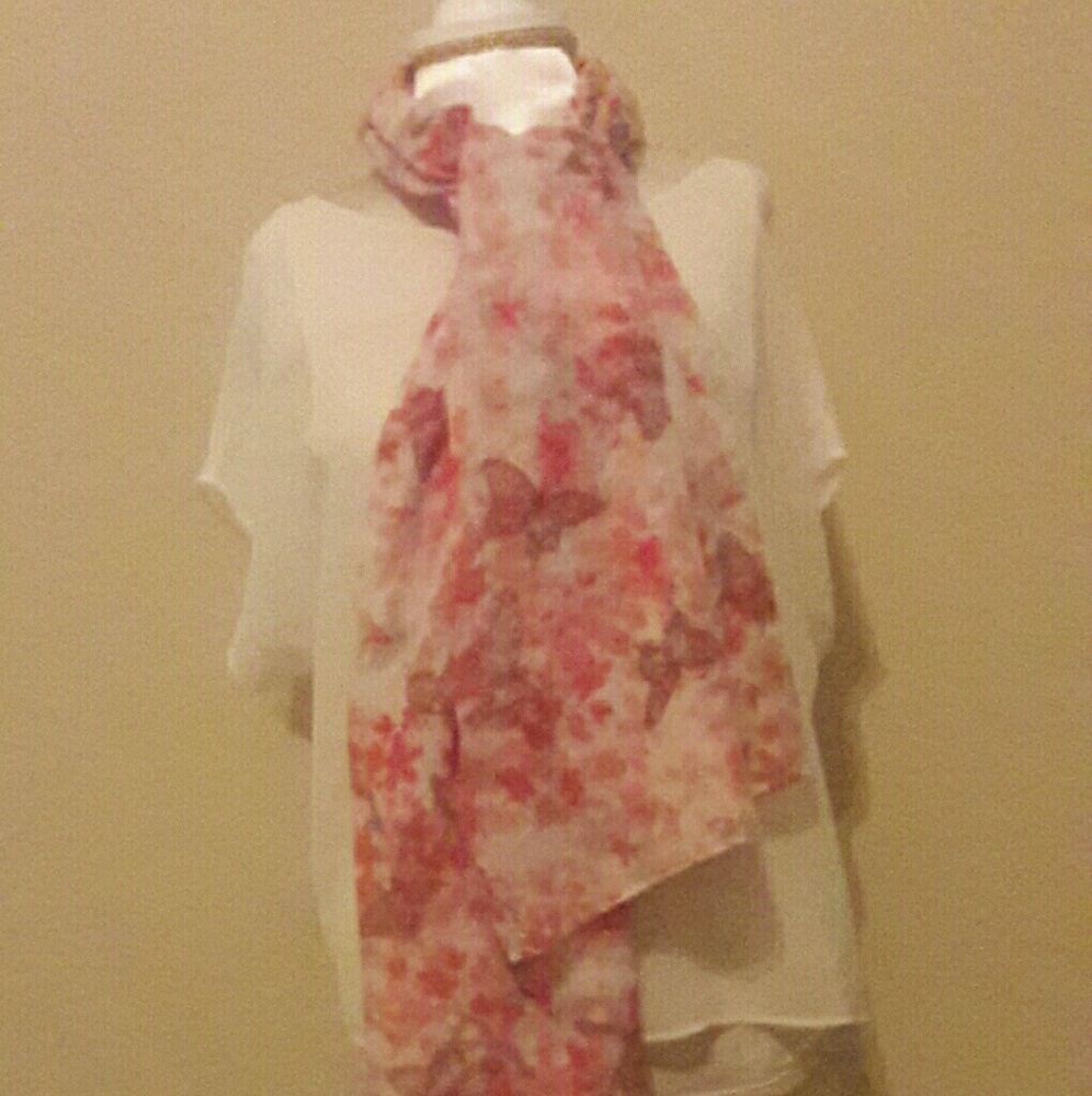 Butterfly scarf