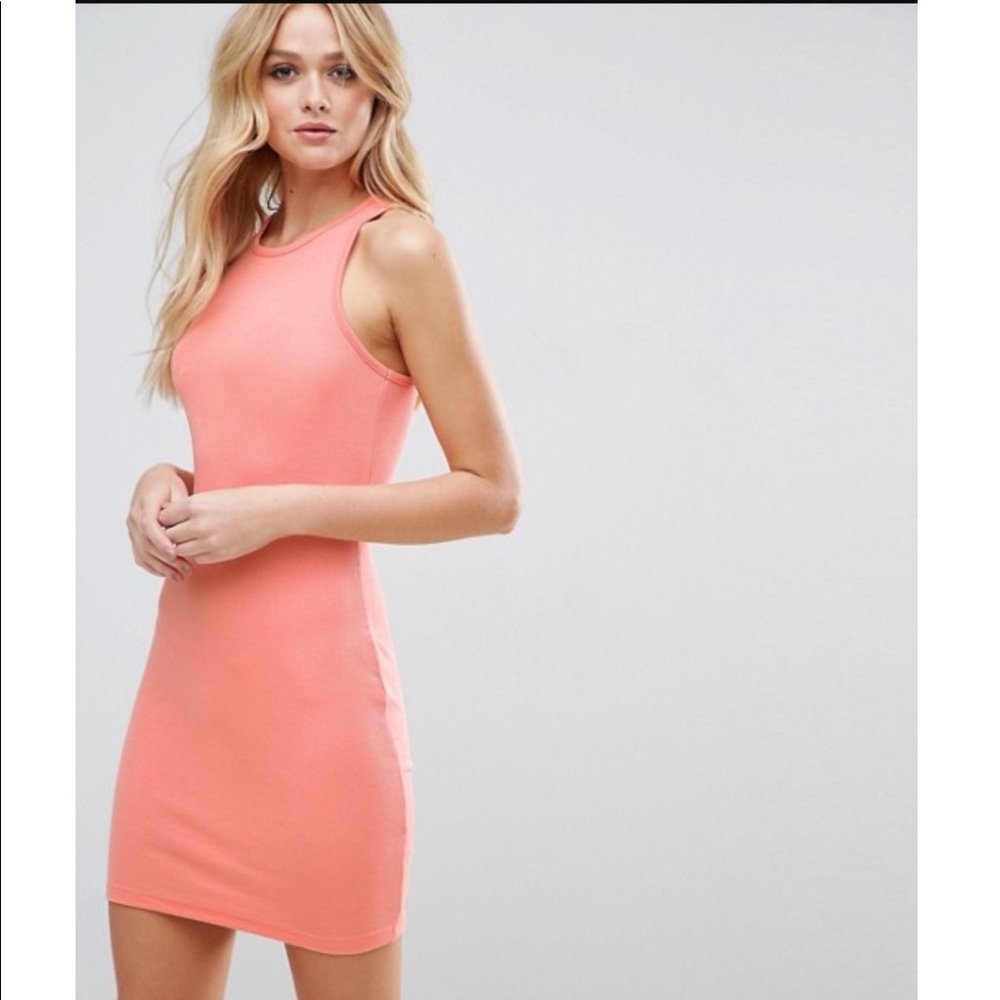 NWOT ASOS Racer Back Ribbed Tank Dress