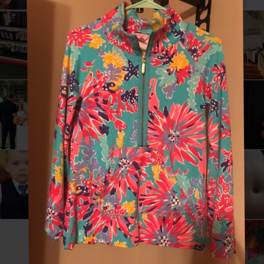 Lilly Pulitzer Trippin n Sippin Popover size XS