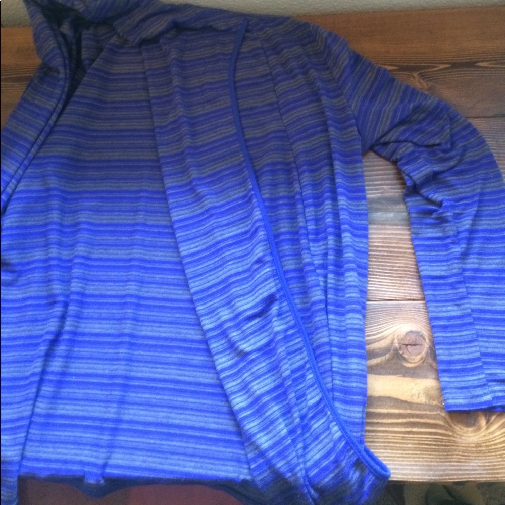 EUC open front knit cardigan