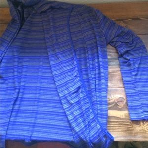 EUC open front knit cardigan