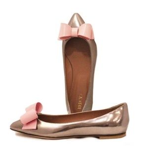 Valentino pink ballerinas