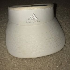 Adidas white visor