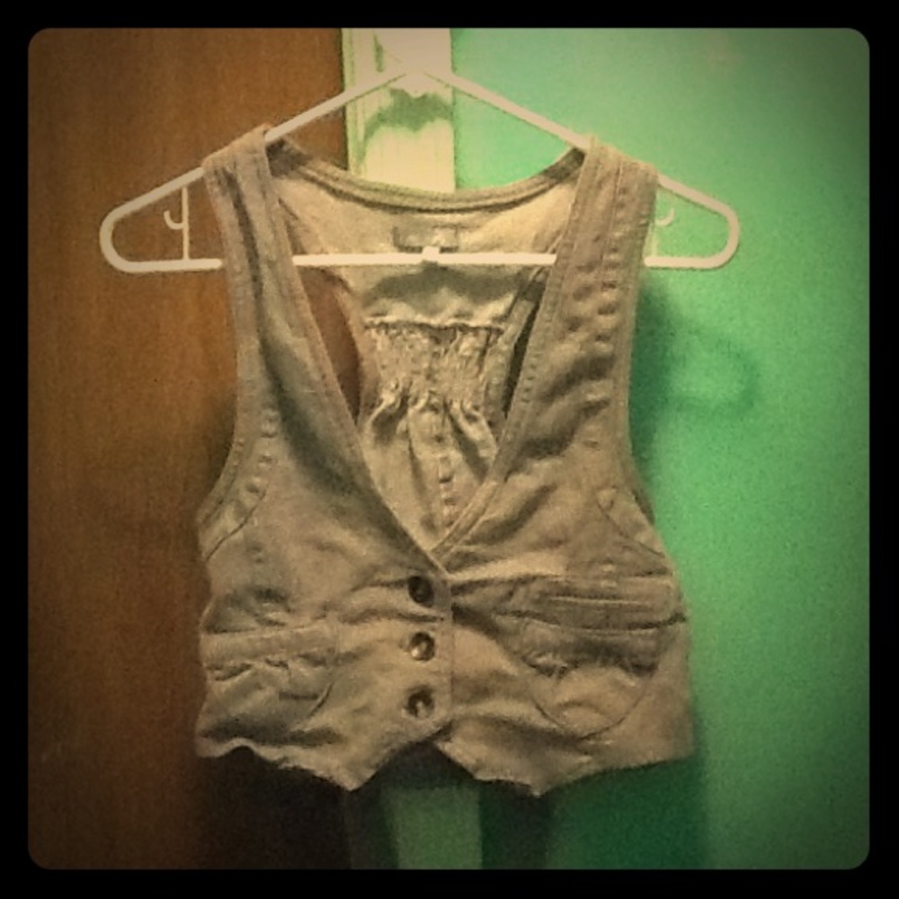 LAST CHANCE Delia's Denim Vest