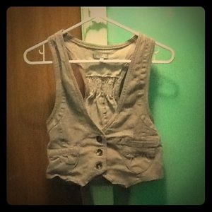 LAST CHANCE Delia's Denim Vest