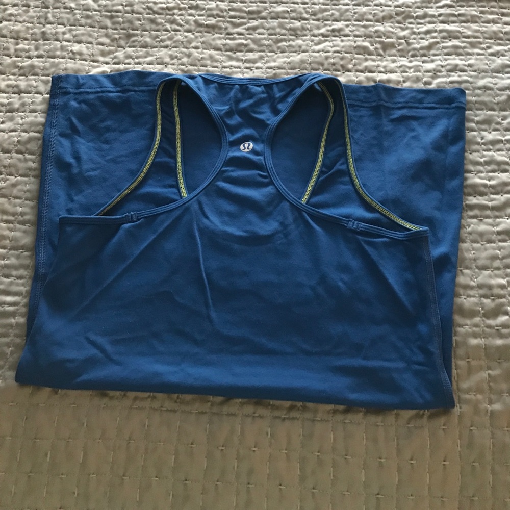 BUNDLE FOR EXTRA DISCOUNT! Lululemon cool racerback. Royal blue.