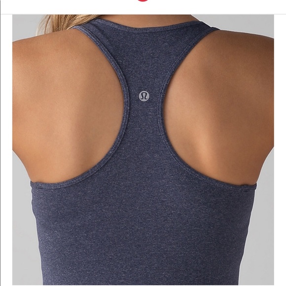 BUNDLE FOR EXTRA DISCOUNT! Lululemon cool racerback. Royal blue. - Picture 3 of 4
