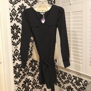 Naked Zebra Black Dress