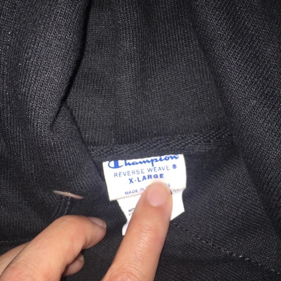 new • champion reverse weave hooded sweatshirt - Picture 5 of 5