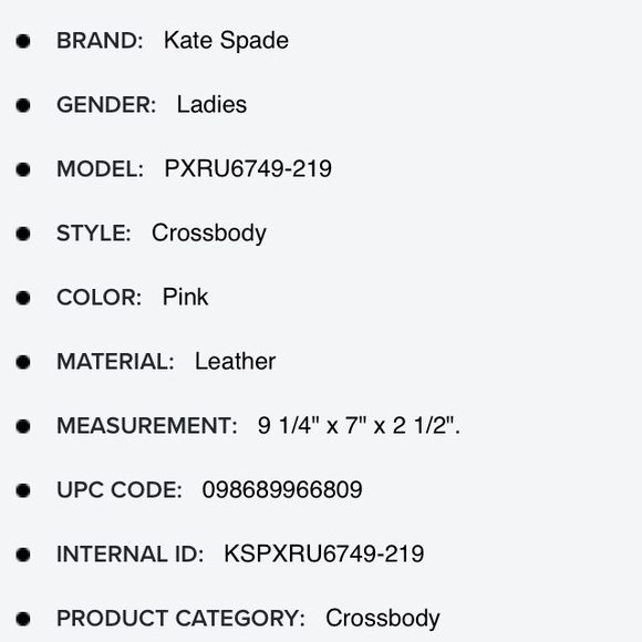 Kate Spade crossbody - Picture 4 of 8