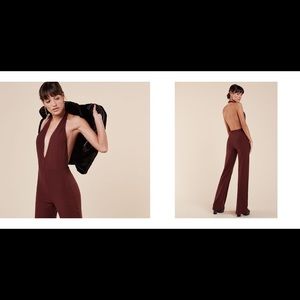 Reformation Berry Jumpsuit