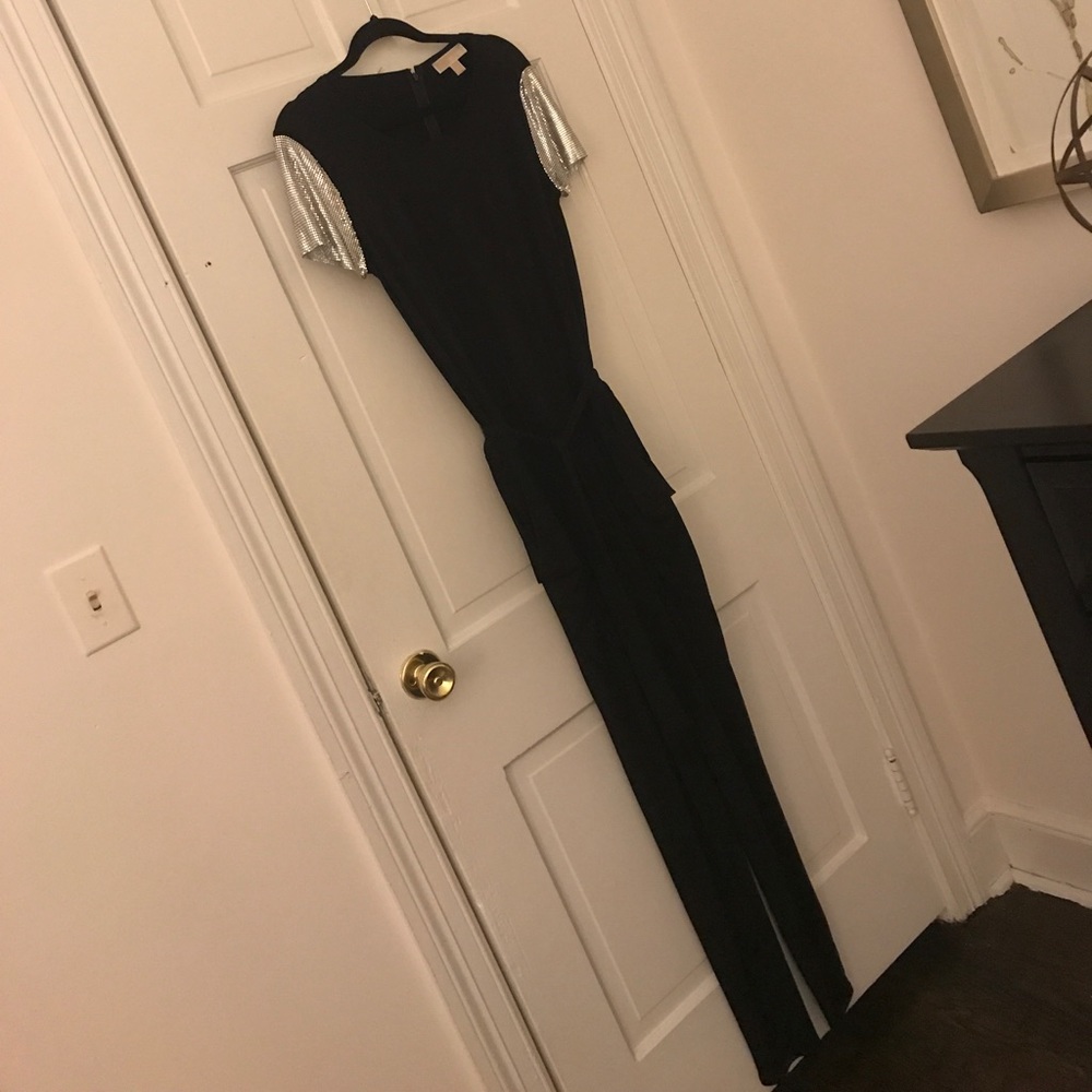 Michael Kors - Black jumpsuit with POCKETS!