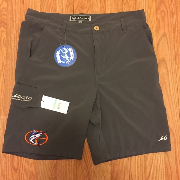 Mojo stretch fit performance shorts. - Picture 1 of 6