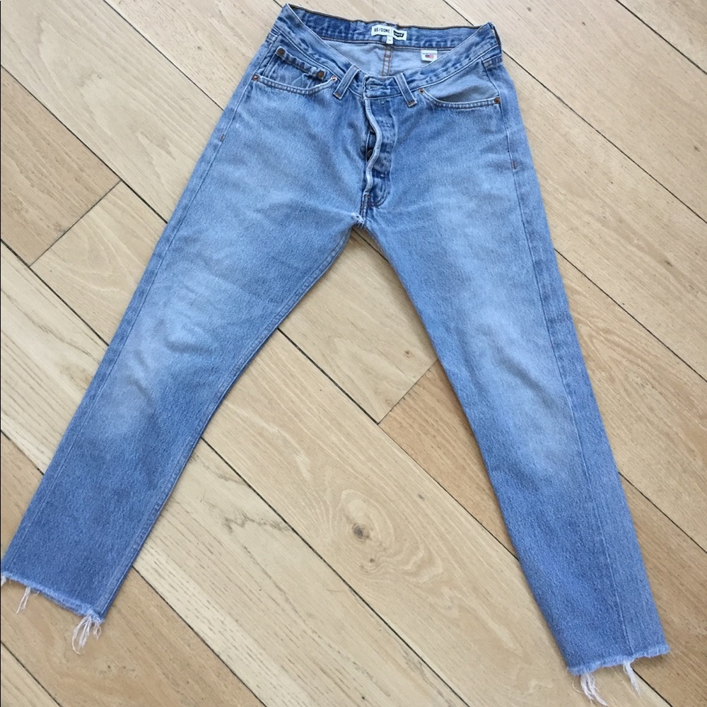 Vintage Levi's from Shop Redone denim in size 25