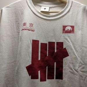 Undefeated Shirts - Undefeated Japan Exclusive 5 Strikes Shirt Undefeated Shirts - Undefeated Japan Exclusive 5 Strikes Shirt