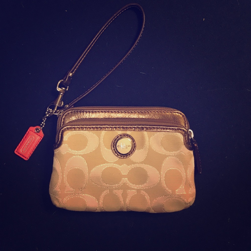 Coach wristlet