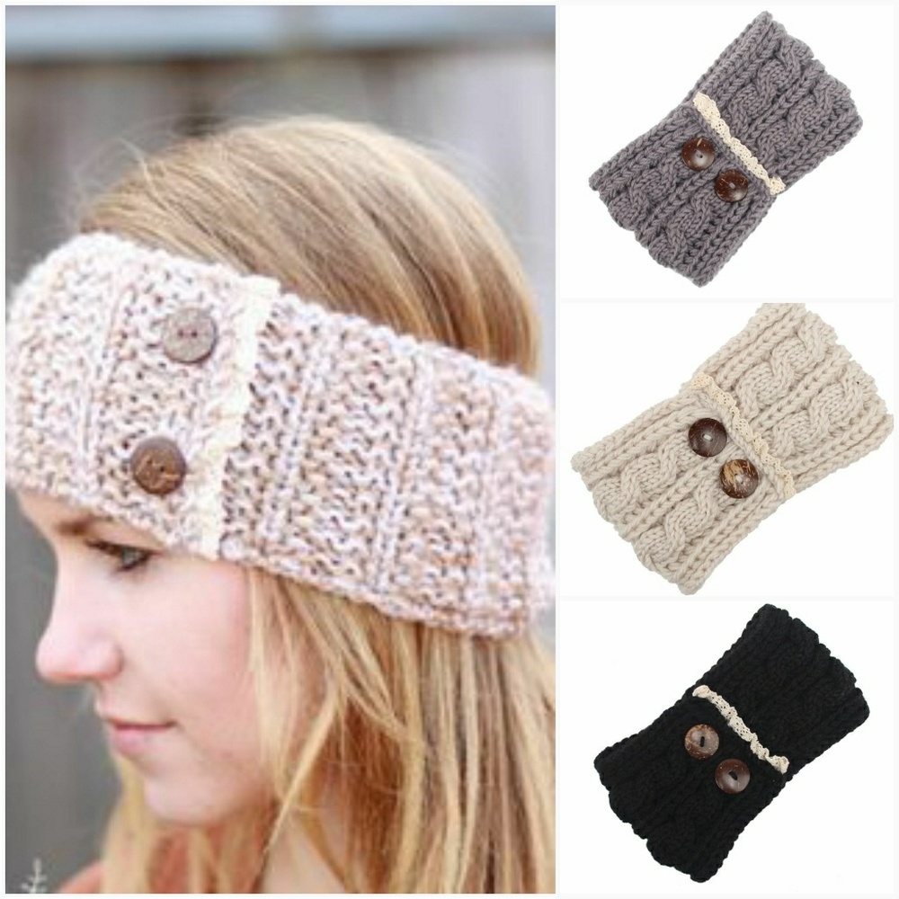 Lace Knit Headband
