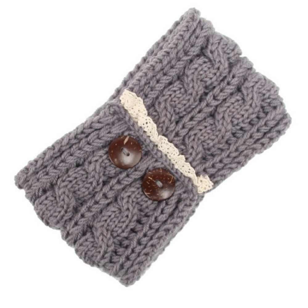 Lace Knit Headband - Picture 2 of 7