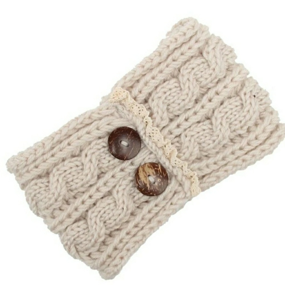 Lace Knit Headband - Picture 4 of 7