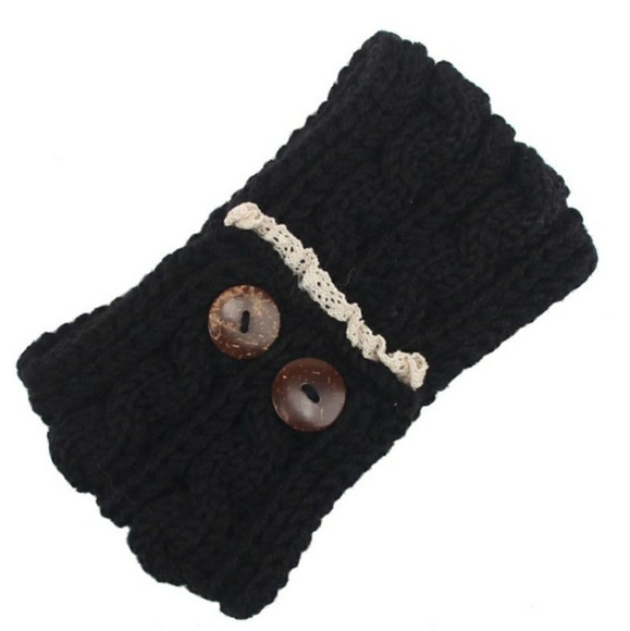 Lace Knit Headband - Picture 3 of 7