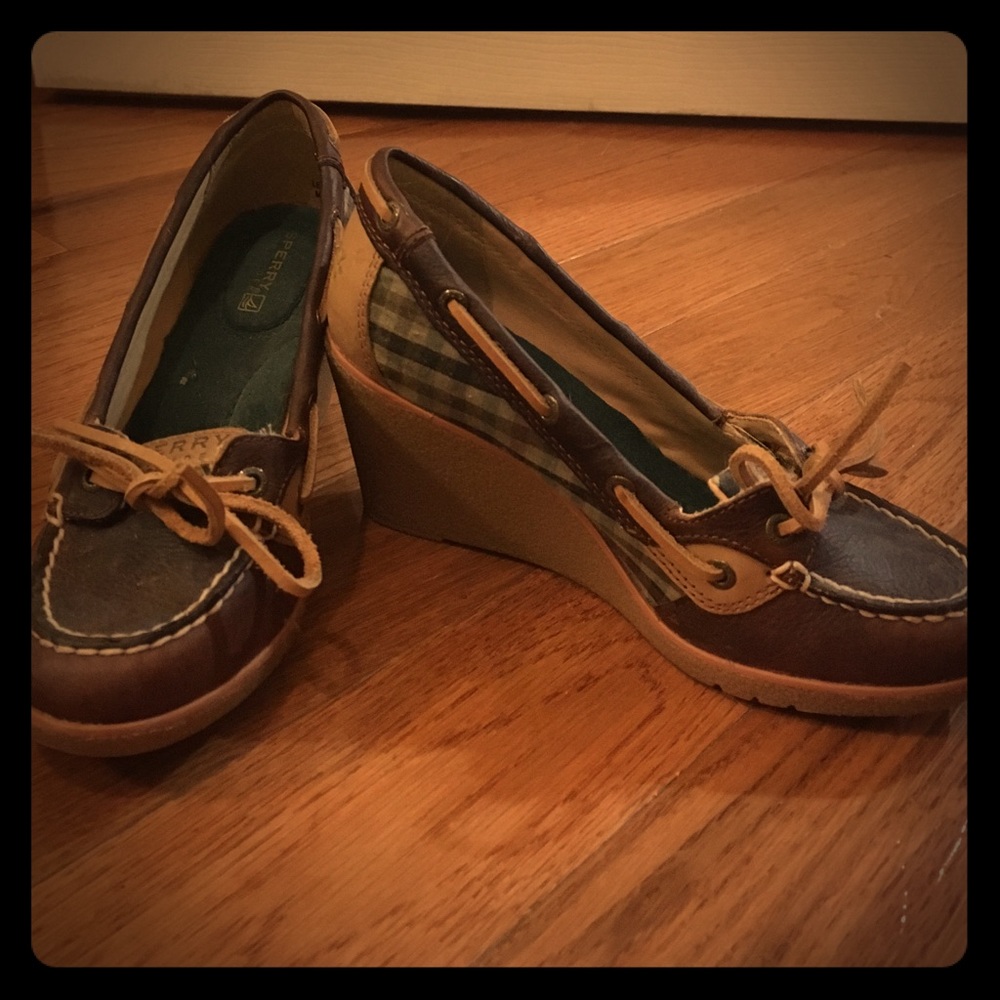 Sperry Topsiders Ladies Wadge (5M)