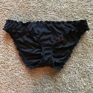 Victoria secret ruffled swim bottoms