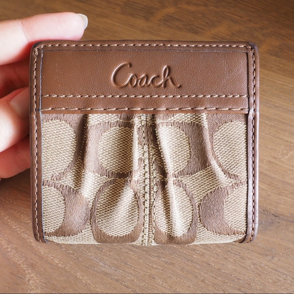 Coach bi-fold small wallet