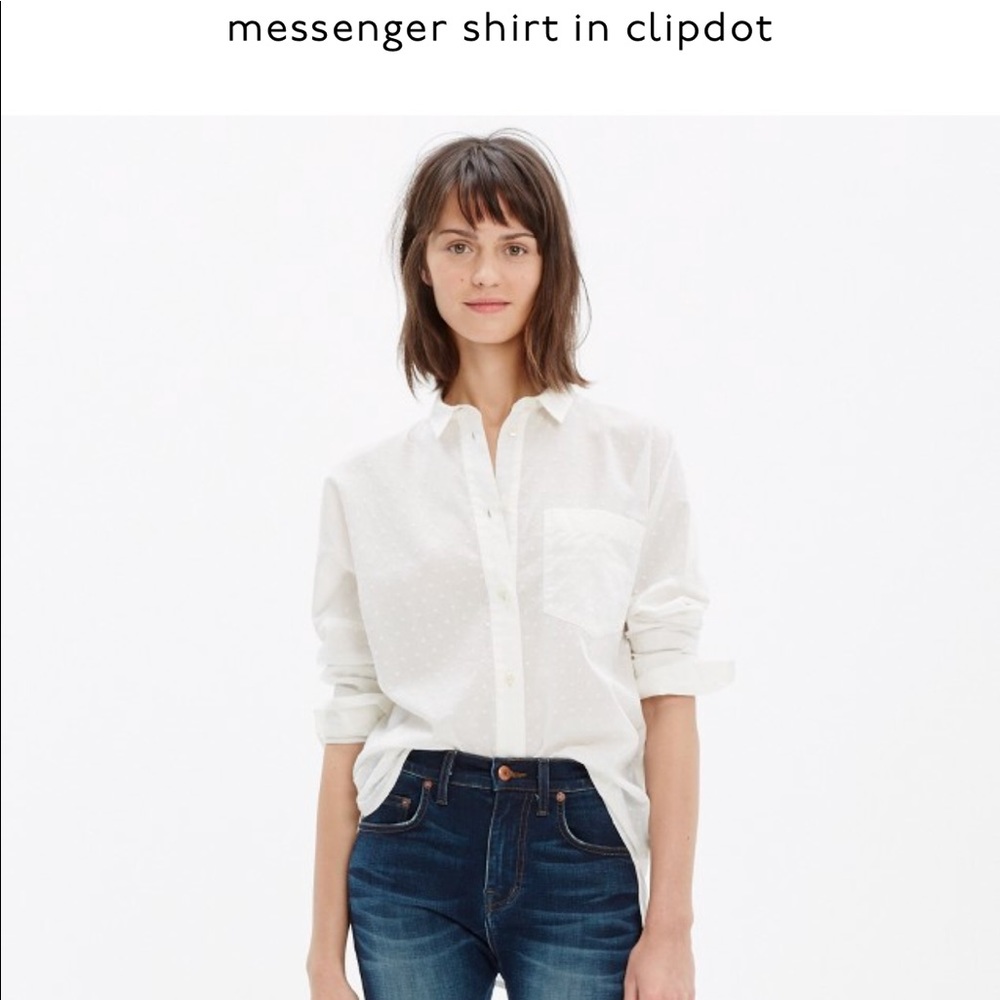 Madewell Messenger Shirt in Clipdot