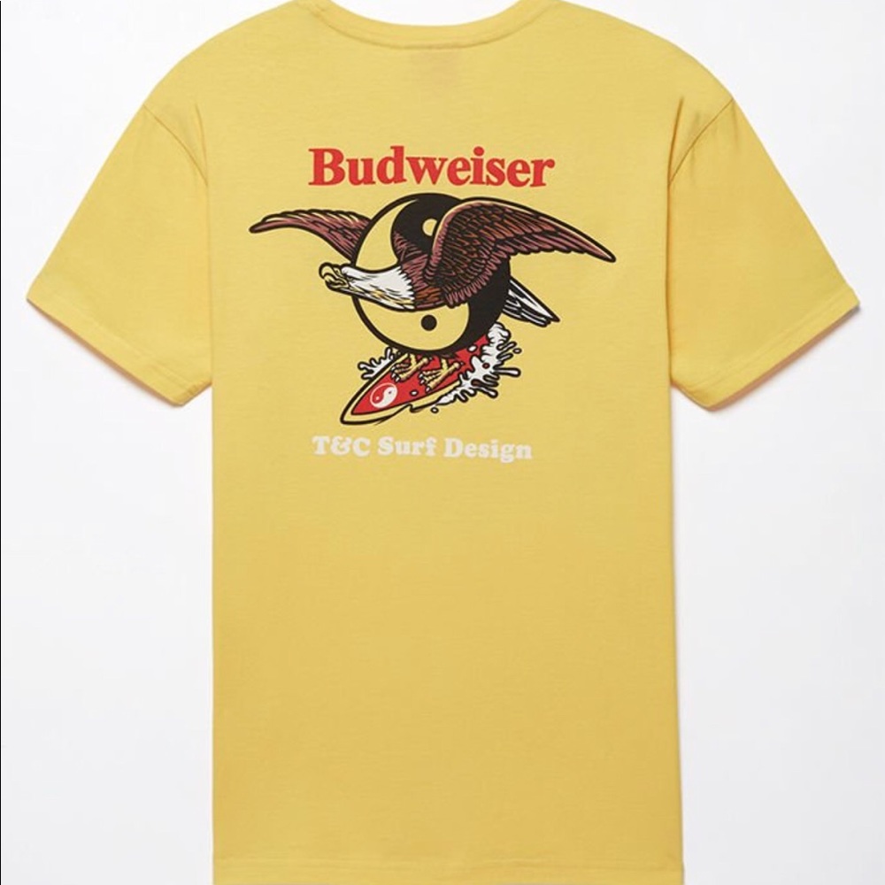 T&C Surf Designs Budweiser Shirt
