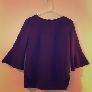 Zara Women's Plum Purple Top