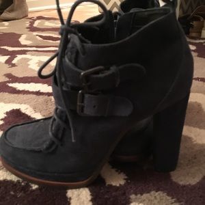 Dolce Vita Suede Heeled Booties