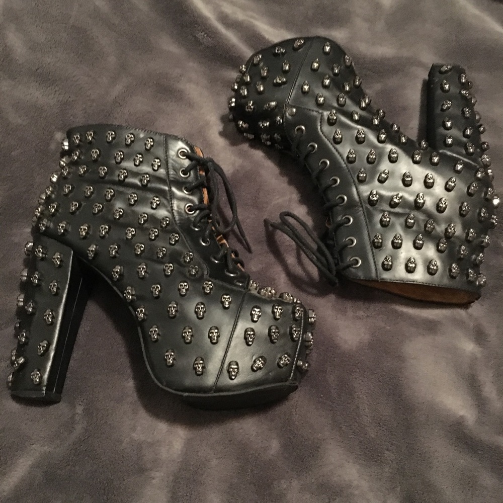 Jeffrey Campbell Skull studded Lita