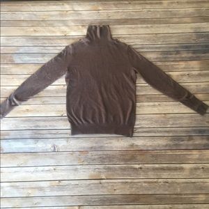 Taupe Turtleneck