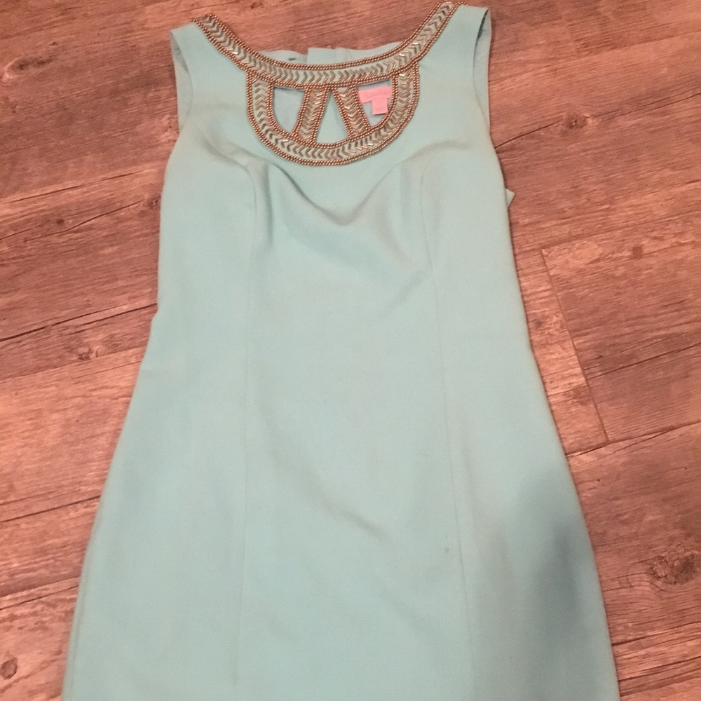 Lilly Pulitzer light blue dress size 0
