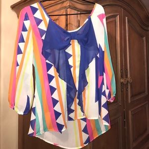 Aztec patterned top!