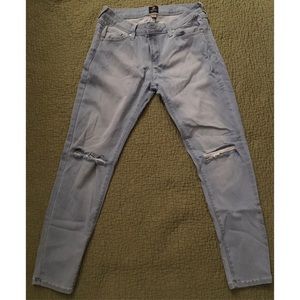 Just Black designer size 28 skinny jeans.