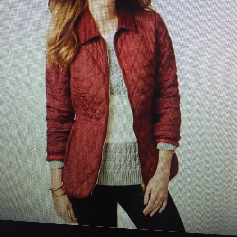 Tommy Hilfiger women jacket M size burgundy color
