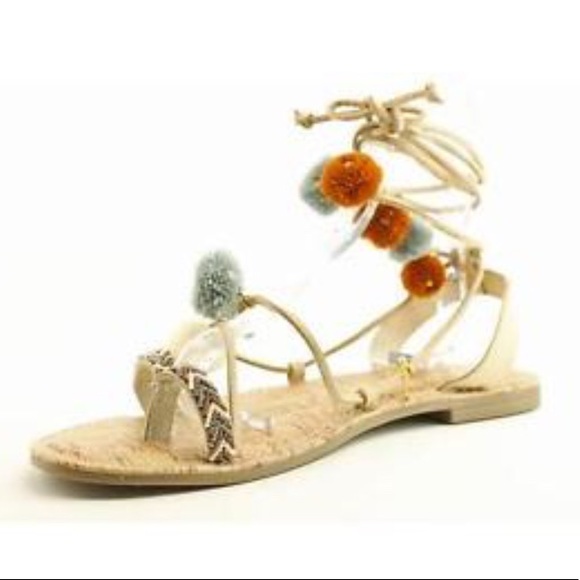 Circus by Sam Edelman Shoes - Circus by Sam Edelman Valencia Nude Naked Sandal