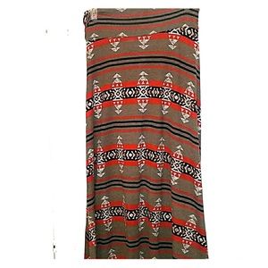 Aztec Print Maxi Skirt