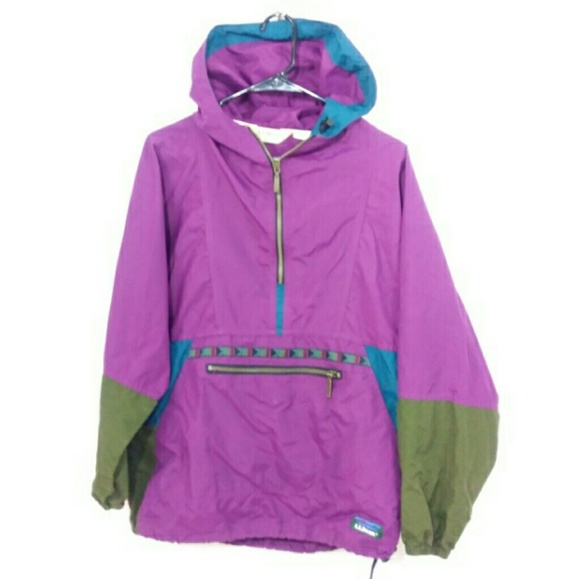 ll bean aztec windbreaker