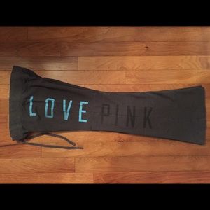 PINK Victoria's Secret Charcoal Sweat Pants