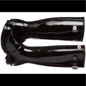 Hunter original snow gloss boots