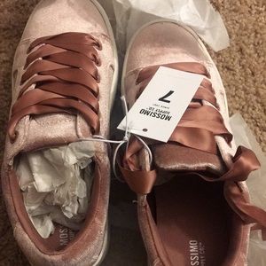 Brand New Mossimo Velvet Slip on