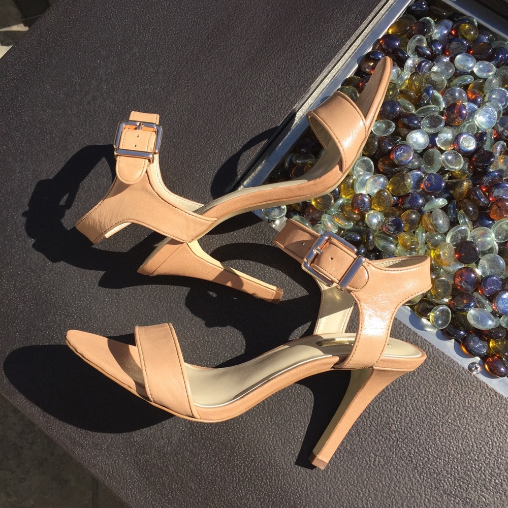 INC Nude Sandals
