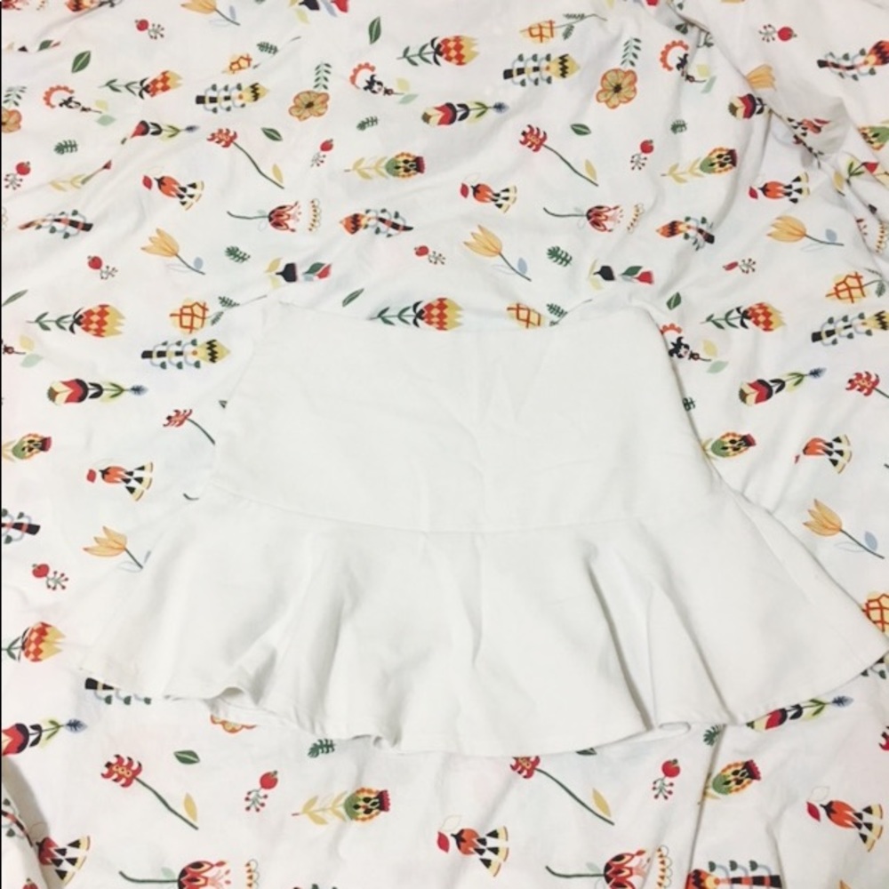Forever 21 White Skirt