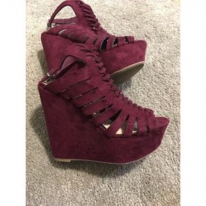 Charlotte Russe wedges!